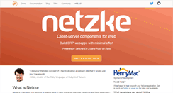 Desktop Screenshot of netzke.org