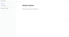 Desktop Screenshot of guides.netzke.org