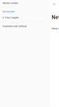 Mobile Screenshot of guides.netzke.org