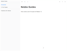 Tablet Screenshot of guides.netzke.org